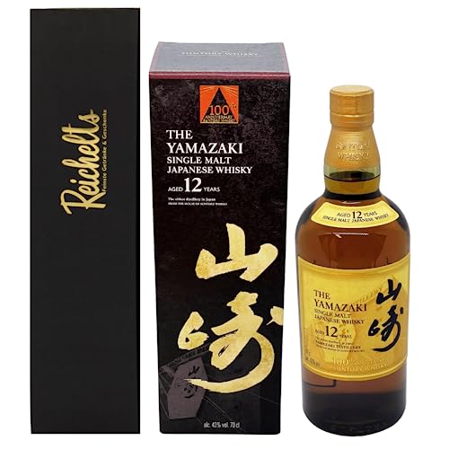 THE YAMAZAKI Single Malt Japanese Suntory Whisky 12 Jahre Limited 100 Jahre 0,7 l 43% als Geschenkset mit Präsentbox by Reichelts von Reichelts