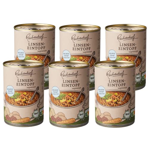 Reichenhof Bio Linsen-Eintopf - vegan, 6er Pack (6 x 400 g) von Reichenhof