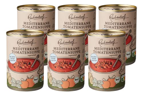 Reichenhof Tomatencremesuppe, 6er Pack (6 x 400 g) - Bio von Reichenhof