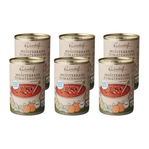 Reichenhof Tomatencremesuppe, 6er Pack (6 x 400 g) - Bio von Reichenhof