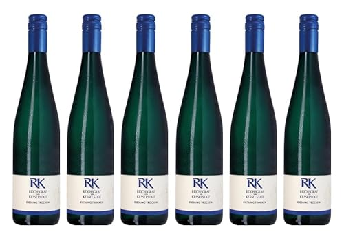 6x 0,75l - Reichsgraf von Kesselstatt - RK - Riesling - Qualitätswein Mosel - Deutschland - Weißwein trocken von Reichsgraf von Kesselstatt