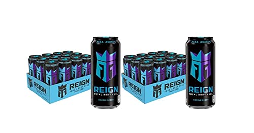 Reign Total Body Fuel, Razzle Berry, Fitness & Performance Drink, 473 ml (24 Stück) von Reign