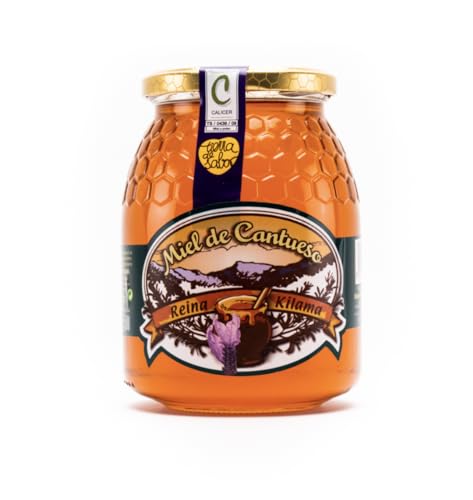 Reiner Bienenhonig. Cantueso-Honig. 100% Honig Spanischer Herkunft 500-g-Behälter. Rein und natürlich. Idealer Honig zur Bekämpfung von Müdigkeit. Anhaltender blumiger Geschmack von goldener Farbe. Reiner Bienenhonig. Cantueso-Honig. 100% Honig Spanischer Herkunft 500-g-Behälter. Rein und natürlich. Idealer Honig zur Bekämpfung von Müdigkeit. Anhaltender blumiger Geschmack von goldener Farbe. von Reina Kilama