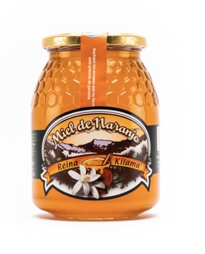 Reiner Bienenhonig. Orangenhonig. 100% Honig Spanischer Herkunft in einem 500-g-Behälter. Honig aus der Orangenblütenblüte. Produktionsstandorte in Andalusien. Sehr blumiges und anhaltendes Aroma. Reiner Bienenhonig. Orangenhonig. 100% Honig Spanischer Herkunft in einem 500-g-Behälter. Honig aus der Orangenblütenblüte. Produktionsstandorte in Andalusien. Sehr blumiges und anhaltendes Aroma. von Reina Kilama