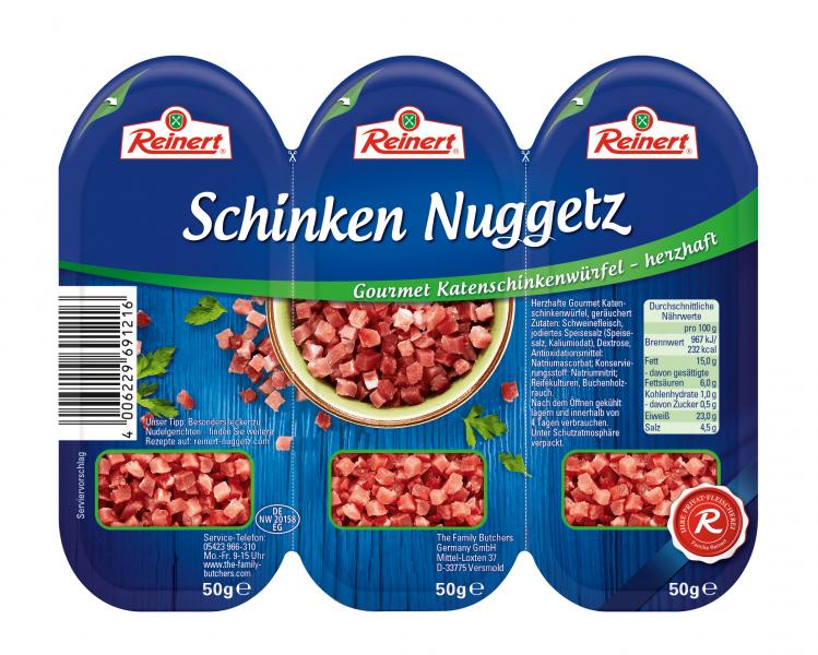 Reinert Schinken Nuggetz herzhaft von Reinert