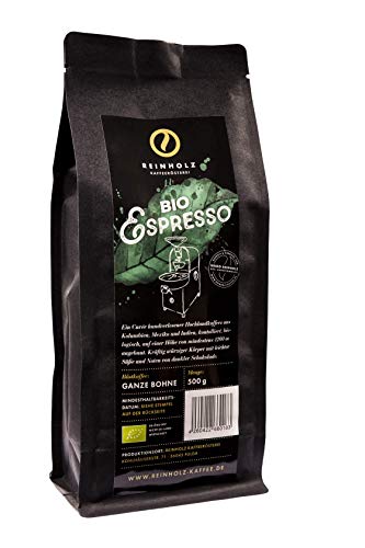 Reinholz Kaffeerösterei Bio Espresso ganze Bohne, 500 g von Reinholz Kaffeerösterei