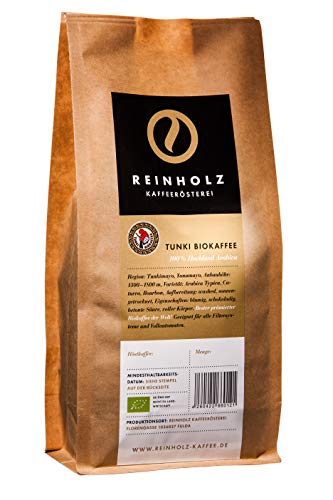 Reinholz Kaffeerösterei Bio-Kaffee Tunki - gemahlen, 500 g von Reinholz Kaffeerösterei
