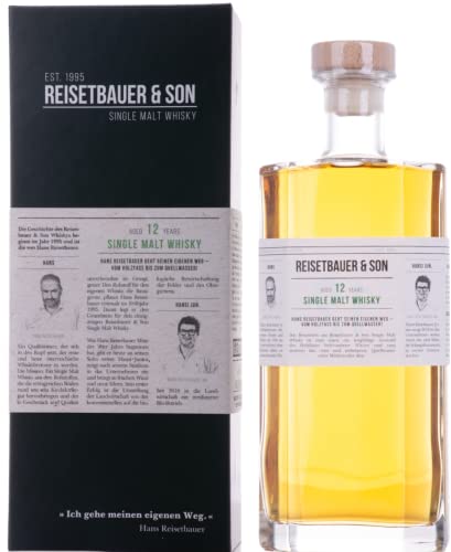 Reisetbauer & Son 12 Years Old Single Malt 48% Vol. 0,7l in Geschenkbox Reisetbauer & Son 12 Years Old Single Malt 48% Vol. 0,7l in Geschenkbox von Reisetbauer & Son