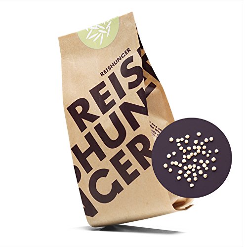 REISHUNGER Weiße Premium BIO Quinoa 3 kg - Superfood aus Bolivien - Glutenfreie Quelle von Proteinen und Ballaststoffen von Reishunger