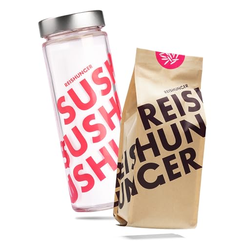 REISHUNGER Sushi Reis, 600 g inkl. Reisglas für praktische Aufbewahrung, rot REISHUNGER Sushi Reis, 600 g inkl. Reisglas für praktische Aufbewahrung, rot von Reishunger