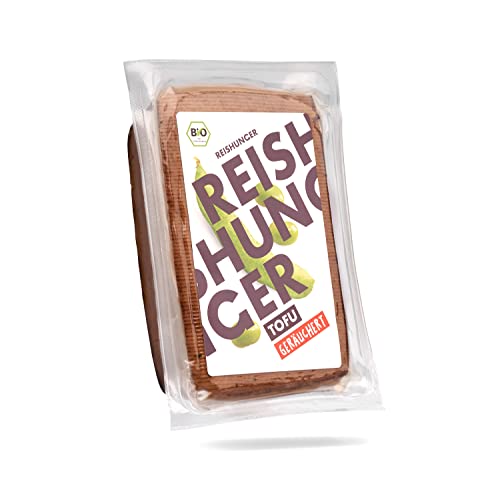 Reishunger BIO Tofu Geräuchert 8x200g - Bio-Sojabohnen aus Österreich - Pflanzliches Protein - Glutenfrei & Vegan - Ungekühlt haltbar Reishunger BIO Tofu Geräuchert 8x200g - Bio-Sojabohnen aus Österreich - Pflanzliches Protein - Glutenfrei & Vegan - Ungekühlt haltbar von Reishunger