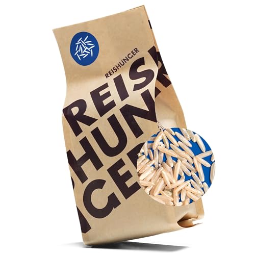 REISHUNGER BIO Vollkorn Basmati Reis, Pakistan, Premium-Qualität aus dem Himalaya - 3 kg - Sorte: Super Basmati, 100% Sortenrein & Superlecker - erhältlich in 1,8 kg bis 9kg REISHUNGER BIO Vollkorn Basmati Reis, Pakistan, Premium-Qualität aus dem Himalaya - 3 kg - Sorte: Super Basmati, 100% Sortenrein & Superlecker - erhältlich in 1,8 kg bis 9kg von Reishunger