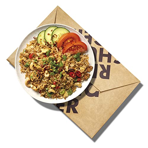 REISHUNGER Nasi Goreng Box für 4 Personen – Indonesischer Bratreis nach Original Indonesischer Rezeptur – Würzig-Aromatisch und Leicht Scharf REISHUNGER Nasi Goreng Box für 4 Personen – Indonesischer Bratreis nach Original Indonesischer Rezeptur – Würzig-Aromatisch und Leicht Scharf von Reishunger