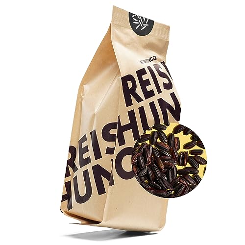 REISHUNGER BIO Schwarzer Reis, aus Italien – 1,8 kg - Sorte: Bio Nerone - erhältlich in 600 g bis 9 kg – 100% Sortenrein REISHUNGER BIO Schwarzer Reis, aus Italien – 1,8 kg - Sorte: Bio Nerone - erhältlich in 600 g bis 9 kg – 100% Sortenrein von Reishunger