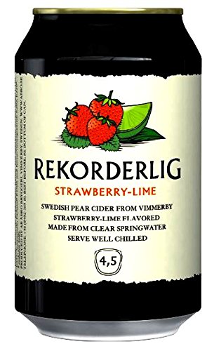 72x REKORDERLIG ERDBEERE LIMETTE 4,5% 0,33L Incl. Goodie von Flensburger Handel von Rekorderlig