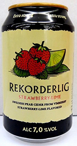 72x REKORDERLIG ERDBEERE LIMETTE 7% 0,33L Incl. Goodie von Flensburger Handel von Rekorderlig