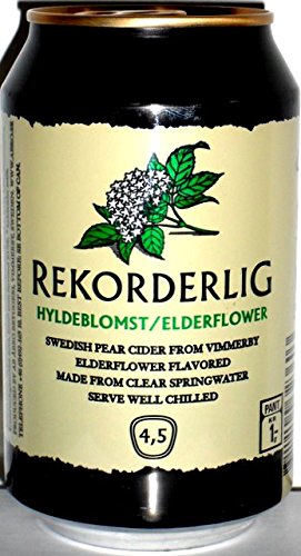 72x REKORDERLIG HOLUNDER 4,5% 0,33L Incl. Goodie von Flensburger Handel von Rekorderlig