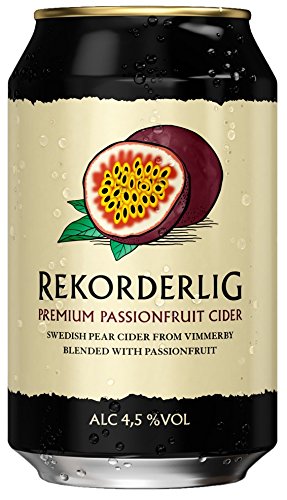 72x REKORDERLIG PASSIONSFRUCHT 4,5% 0,33L Incl. Goodie von Flensburger Handel von Rekorderlig