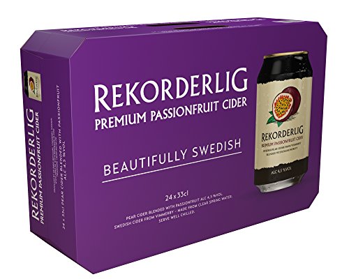 Rekorderlig Passionsfurcht Cider (24 x 0.33 l) von Rekorderlig