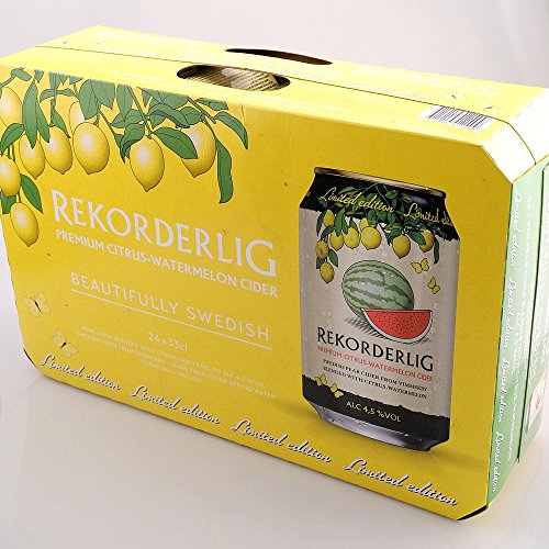 Rekorderlig Wassermelone-Zitrone Cider (24 x 0.33 l) von Rekorderlig