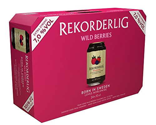 Rekorderlig Wildbeere Cider (24 x 0.33 l) von Rekorderlig