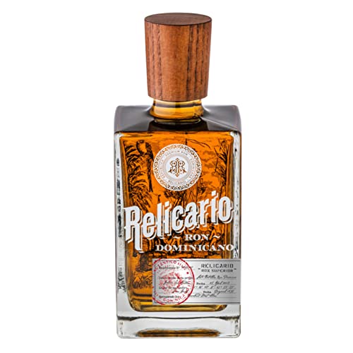 Relicario Superior Rum, Premium-Rum 40%, Ron 7 bis 10 Jahre gereift, stammt aus der Dominikanischen Republik (1 x 0.7 l) von Relicario