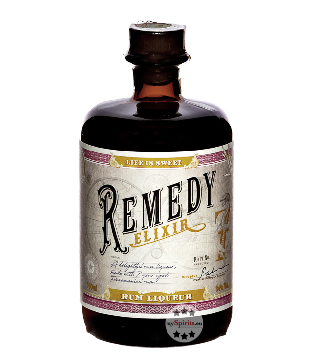 Remedy Elixir (34 % Vol., 0,7 Liter) von Remedy Spiced Rum