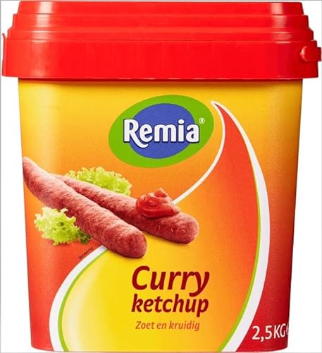 Remia Curry Ketchup, Eimer 2,5 ltr von Remia