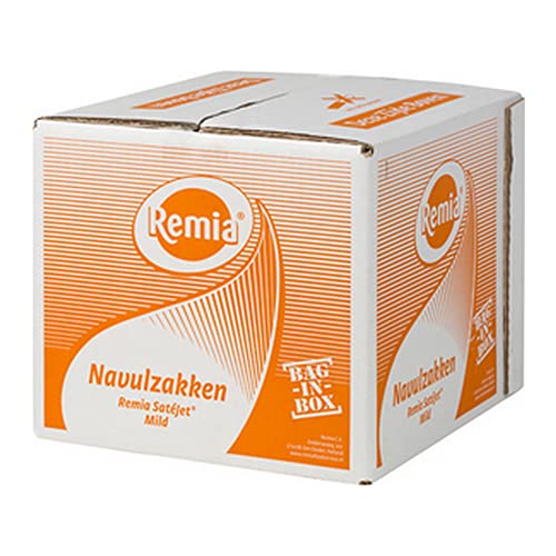 Remia Dispensersystem Satay Saucenbeutel in Box - 3 Beutel x 3,5 Liter von Remia