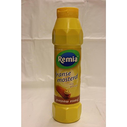 Remia Franse Mosterd 750ml Flasche (Französischer Senf) von Remia