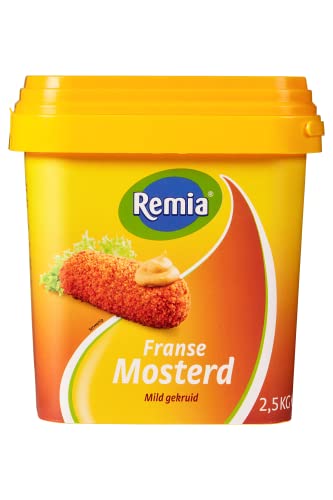 Remia Franse mosterd mild gekruid - Emmer 2,5 Liter von Remia