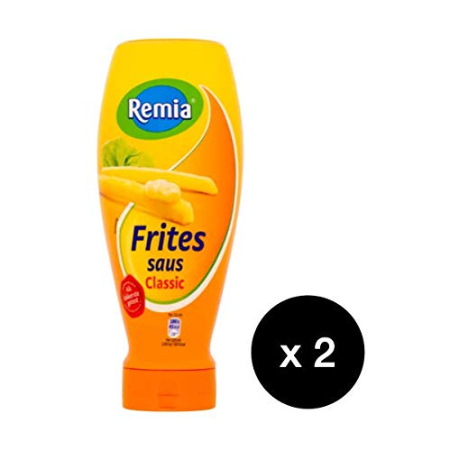 Remia Frites Saus CLASSIC Topdown 2x 500ml (1000ml) - Fritten Sauce, Pommes Creme, Mayo von Remia