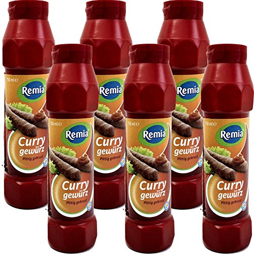 Remia Gewürz-Sauce Curry Gewürz 6 x 750ml von Remia