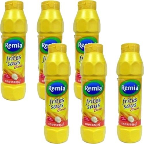 Remia Gewürz-Sauce Fritten Sauce Classic 6 x 750ml (Frites Saus) von Remia