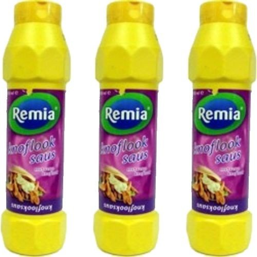 Remia Gewürz-Sauce Knoblauch Sauce 3 x 750ml (Knoflook Saus) von Remia