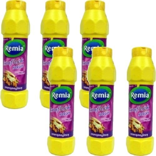Remia Gewürz-Sauce Knoblauch Sauce 6 x 750ml (Knoflook Saus) von Remia
