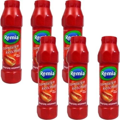 Remia Gewürz-Sauce Tomaten Ketchup 6 x 750ml von Remia
