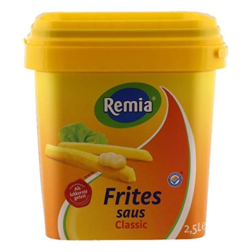 Remia Pommes Frites Sauce Klassiker - Eimer 2,5 Liter von Remia