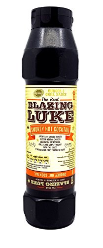 The Real Blazing Luke Barbecue Sauce Smokey Hot Cocktail 6 Flaschen á 750ml (Grill-Sauce) von Remia