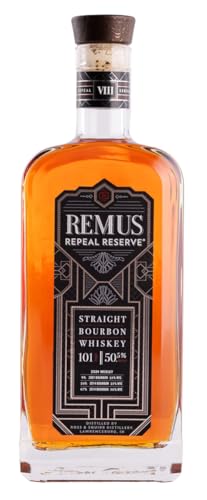 Remus Repeal Reserve Series VIII Straight Bourbon Whiskey | Limitierte Sonderedition zur Feier des Endes der Prohibition | Aromen von Pekannüssen, Ahornsirup, Kirsche & Feige | 1 x 700ml Remus Repeal Reserve Series VIII Straight Bourbon Whiskey | Limitierte Sonderedition zur Feier des Endes der Prohibition | Aromen von Pekannüssen, Ahornsirup, Kirsche & Feige | 1 x 700ml von Remus