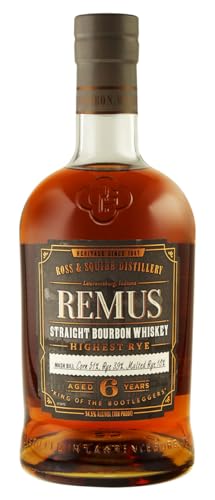 Remus Straight Bourbon Whiskey, Highest Rye, 6YO von Remus