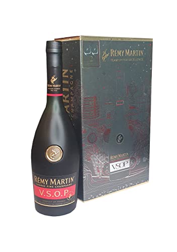 Remy Martin Geschenbox - Remy Martin VSOP Champagner Cognac 0,7l 700ml (40% Vol) + 2x Gläser -[Enthält Sulfite] von Remy Martin
