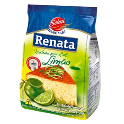 Backmischung für Kuchen mit Limettengeschmack, Beutel 400g - Mistura para Bolo de Limão RENATA von RENATA