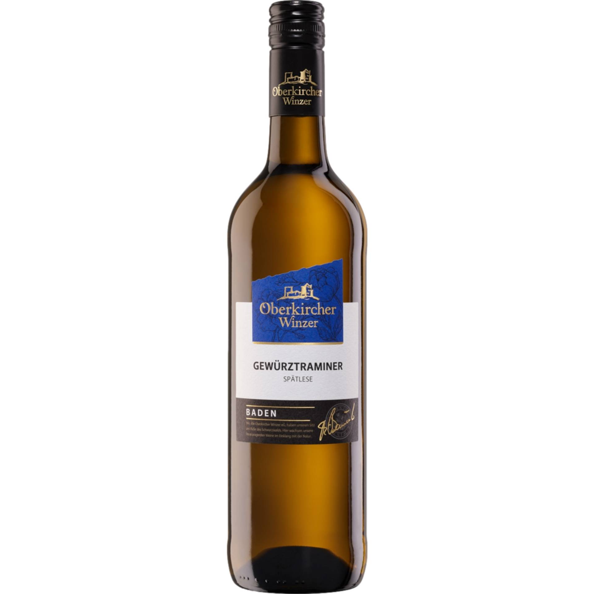 Oberkircher Gewürztraminer Spätlese, Süß, Baden, Baden, 2023, Weißwein Oberkircher Gewürztraminer Spätlese, Süß, Baden, Baden, 2023, Weißwein von Renchener Str. 42, 77704 Oberkirch