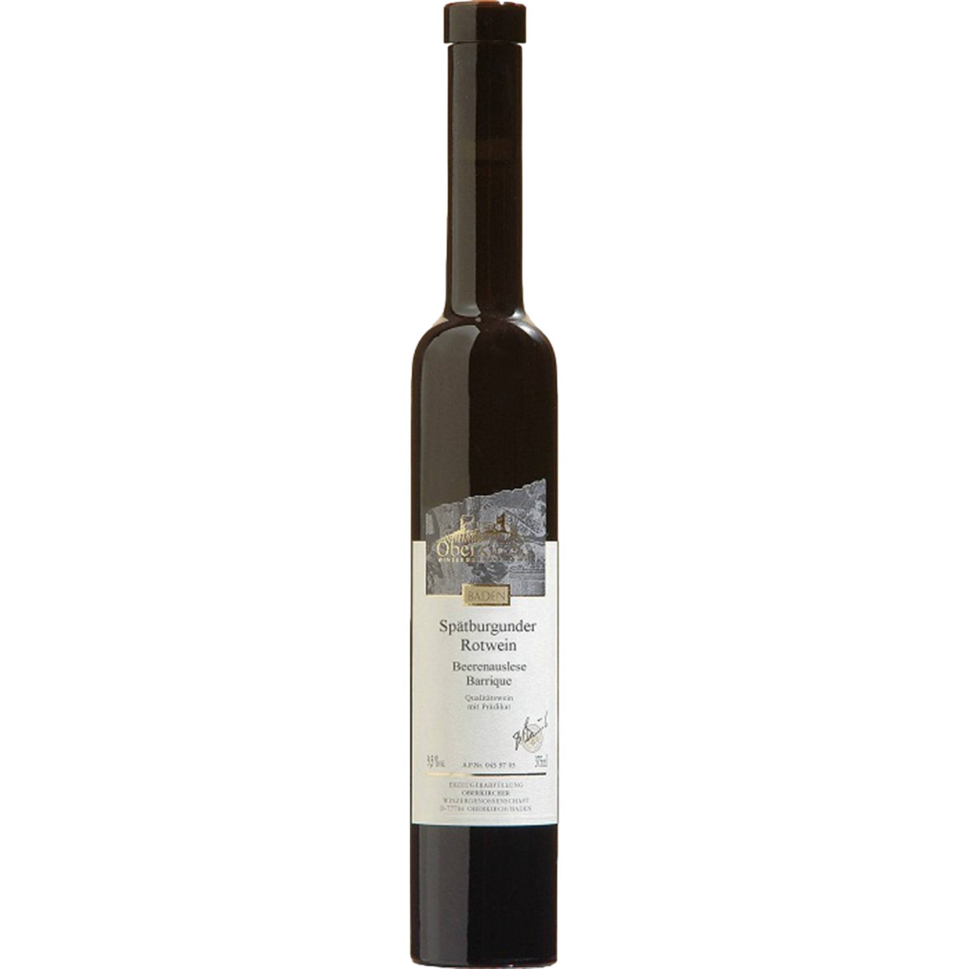 Oberkircher Spätburgunder Beerenauslese Barrique, Edelsüß, Baden, Baden, 2015, Rotwein Oberkircher Spätburgunder Beerenauslese Barrique, Edelsüß, Baden, Baden, 2015, Rotwein von Renchener Str. 42, 77704 Oberkirch