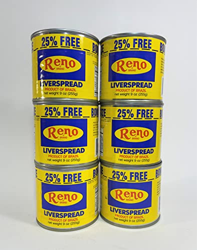 Reno Brand Leberaufstrich, 266 ml, 6 Stück Reno Brand Leberaufstrich, 266 ml, 6 Stück von Reno Brand