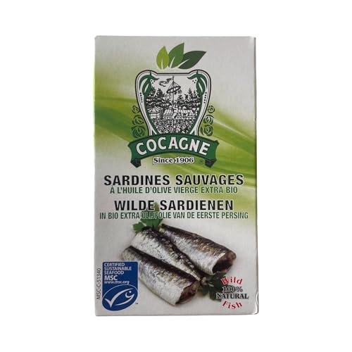 Cocagne Sardinen aus Wildfang in extra nativem Olivenöl - 125 g - Portugal von Renommée