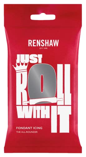 Fondant Grey - 250 g - Regalice Rollfondant - Fondant Grey - 250 g - Regalice Rollfondant - von Renshaw