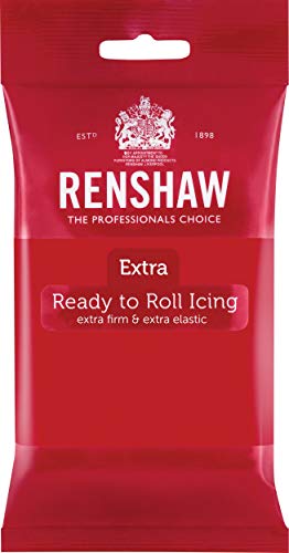 Renshaw Rolled Fondant Extra 250g - Red von Renshaw