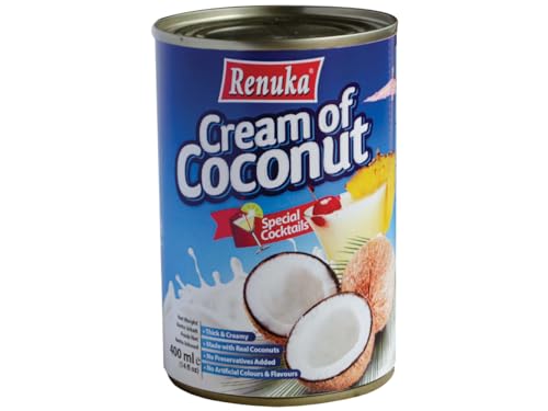 Renuka Kokoscreme für Cocktails, Fettgehalt: 15-17 % 400 ml Renuka Kokoscreme für Cocktails, Fettgehalt: 15-17 % 400 ml von Renuka
